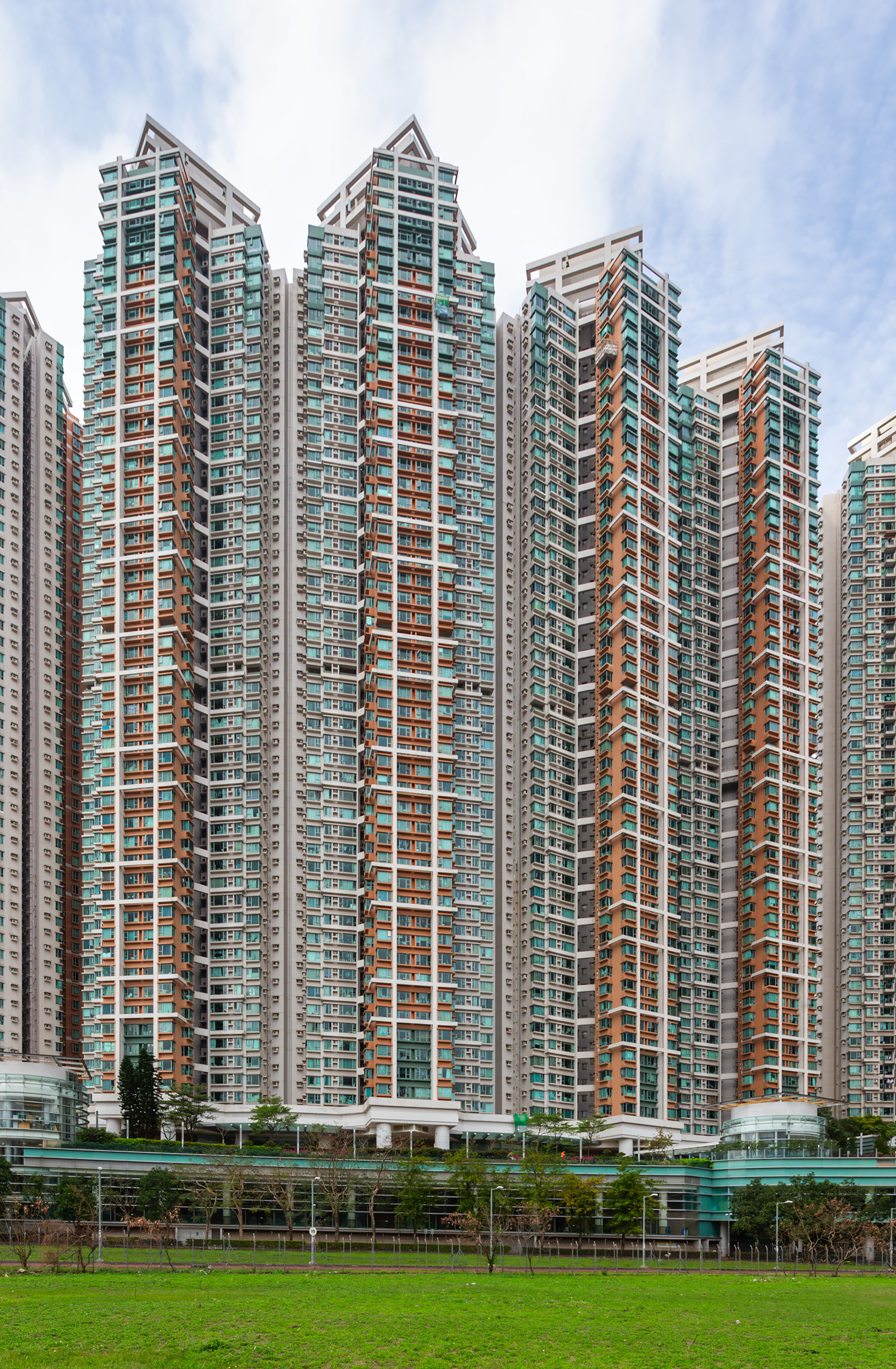 Ocean Shores Tower 7-10, Hong Kong - View from the northeast. © Mathias Beinling